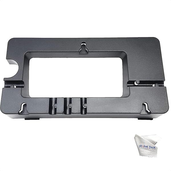 Yealink Wall Mount Bracket for T29P & SIP-T27G - Declutter Your Desk with Global Teck Bundle & Microfiber Cloth