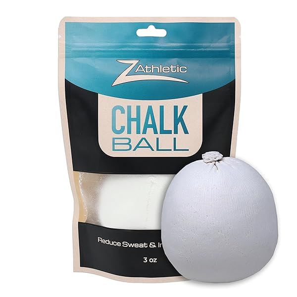 Z Athletic 3oz Gym Chalk Ball for Rock Climbing, Gymnastics & Weightlifting - Ultimate Grip & Performance