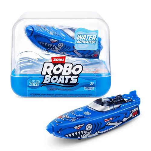 ZURU S001 Robo Alive Series 1 Robotic Boats - Colorful Fun for Kids!