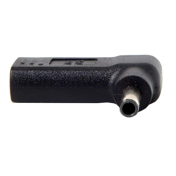 cablecc USB 3.1 Type C USB-C to DC 4.5x3.0mm Adapter PD Emulator Trigger 90 Degree Angled