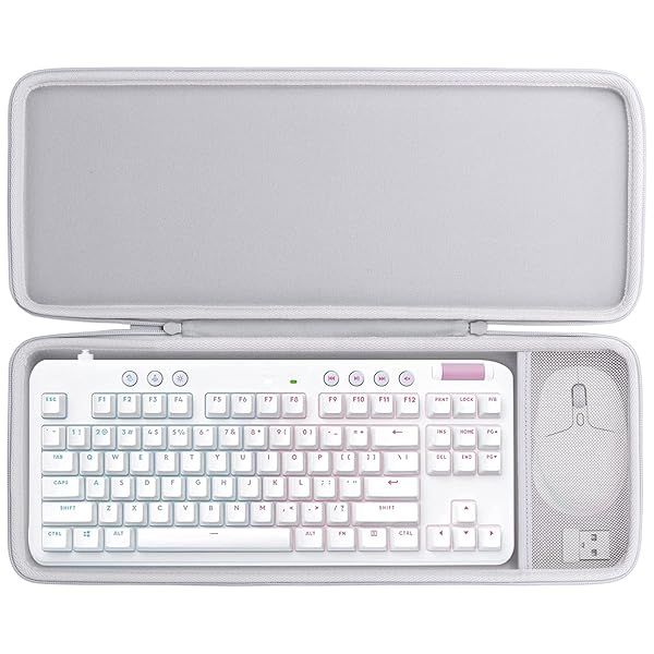 co2CREA Hard Case for Logitech G713/G715 Keyboard & G705 Mouse - Ultimate Protection & Style