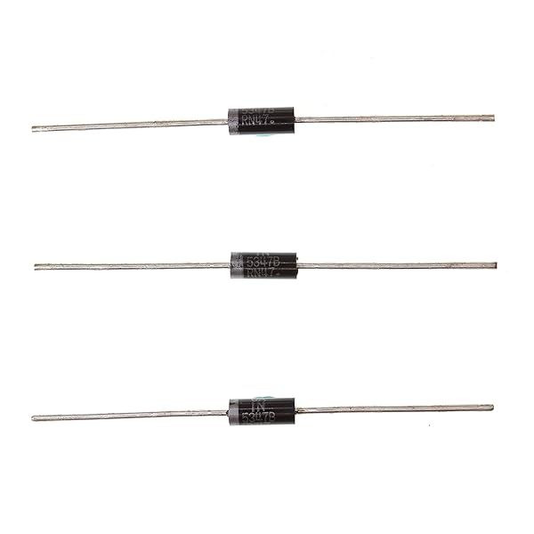 HUABAN 10PCS 1N5347B Power Zener Diode 5W 10V DO-15 Axial Diodes for Reliable Performance