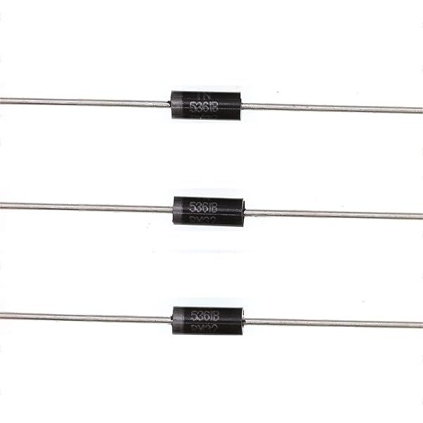 HUABAN 10PCS 1N5361B Power Zener Diode 5W 27V DO-15 Axial Diodes for Reliable Voltage Regulation