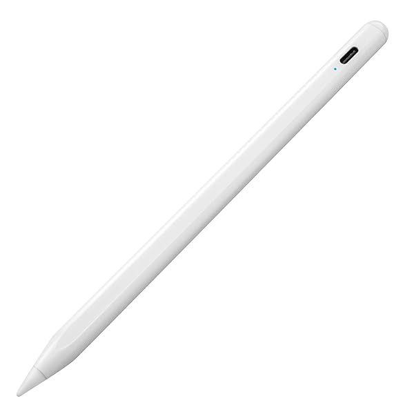 iPad Air Pencil 2024 Stylus Pen for iPad Air M2 11 13 iPad 10th 9th Generation Magnetic Palm Rejection Fast Charging White