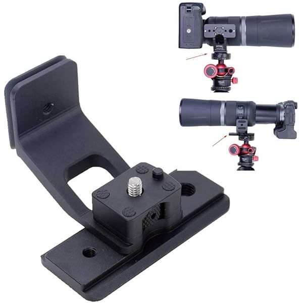iShoot Lens Collar Foot Stand for Canon RF 600mm & 800mm - Vertical Shoot Support with Arca-Swiss Quick Release