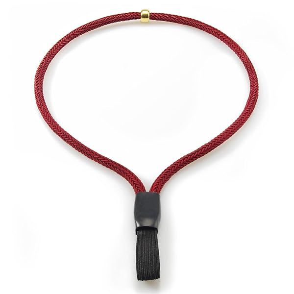 Immms Cane Wrist Strap Pack of 2 Fashionable Red Wrist Straps for Walking Stick and Cane