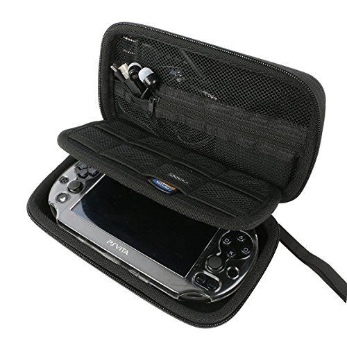 Khanka Hard Travel Case for Sony PS Vita 1000 PSVita Slim PSV 2000 PSP PlayStation 3000 Video Console Protection and Storage