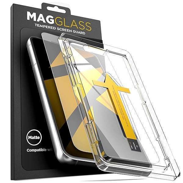 Magglass Tempered Glass Screen Protector for Samsung Galaxy S22 - Anti-Glare, Fingerprint Compatible