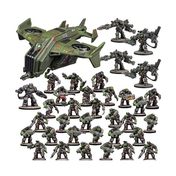 Mantic Games Firefight Marauder Strike Force Miniature for Fast-Paced Tabletop Gaming Action