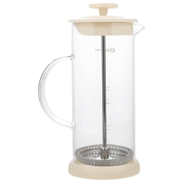 Manual Milk Frother for Coffee Bar with Press Froth Technology Handheld Milk Foamer and Creamer for Cappuccino and Lattes