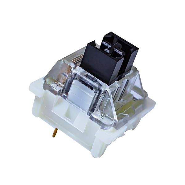 Outemu 32 Black Switches - 3 Pin Mechanical Keyboard Switches, Gateron & Cherry MX Compatible for DIY Gaming Keyboards