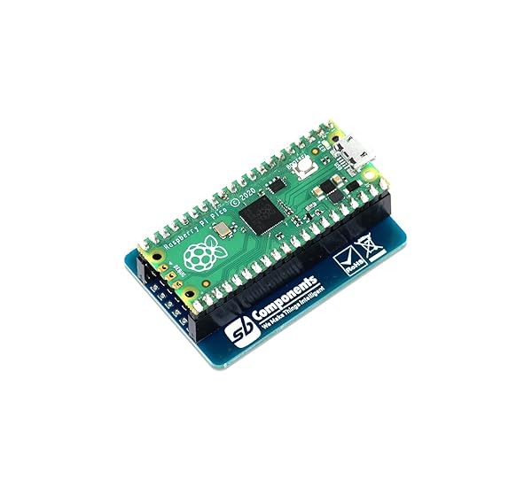 Raspberry Pi Pico Board with Zero Board and Expansion Module Bluetooth Microcontroller 6x20 Grid Single Board Computer