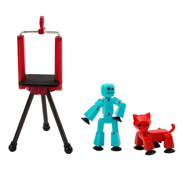 Buy Toy Shed TST615A Stikbot Studio Series 2 - 1 Stikbot, 1 Animal & Tripod in Multicolor