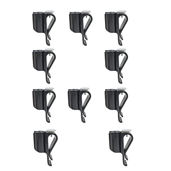 10 Pack Golf Putter Clips - Organize Your Golf Bag with Putter Holders & Ball Markers
