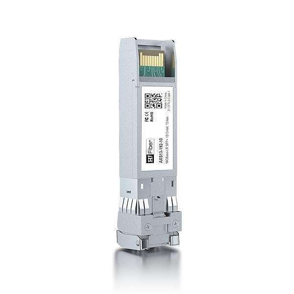 10G Single Mode SFP+ LC Module - 10GBase-LR Transceiver for Cisco, Meraki, Ubiquiti & More (1310nm, 10km, DDM)