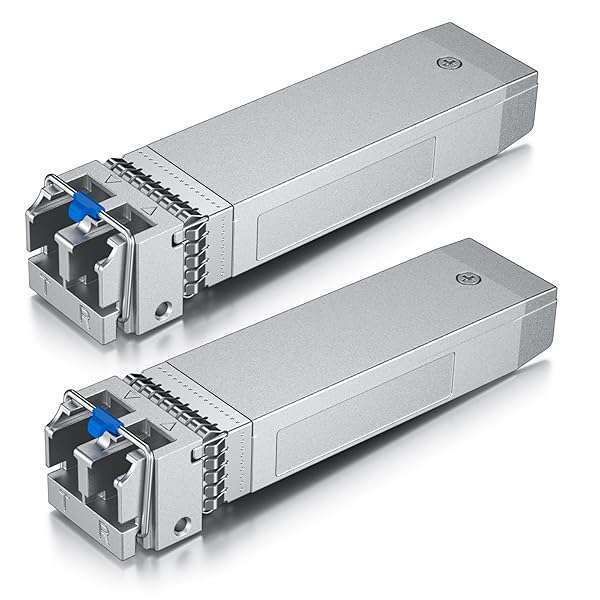 10Gtek 10GBase-LR SFP+ Transceiver - 10km 1310nm SMF Module for Cisco, Meraki, Ubiquiti & More (Pack of 2)