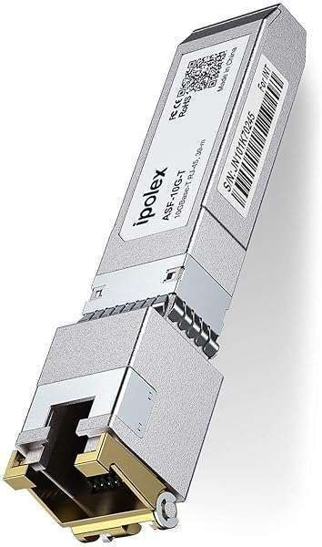 10G SFP+ to RJ45 Transceiver: 10Gb Ethernet Adapter for Cisco, Ubiquiti, Netgear & More