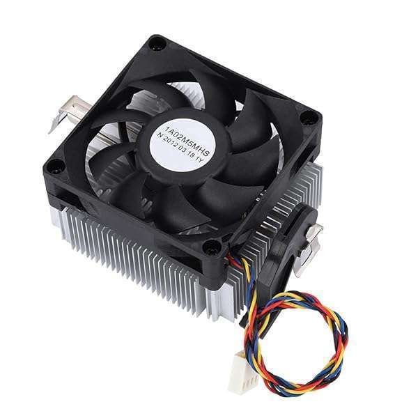 High-Speed 12V CPU Cooling Fan with Aluminum Heatsink & Hydraulic Bearing - 2200RPM Silent Performance