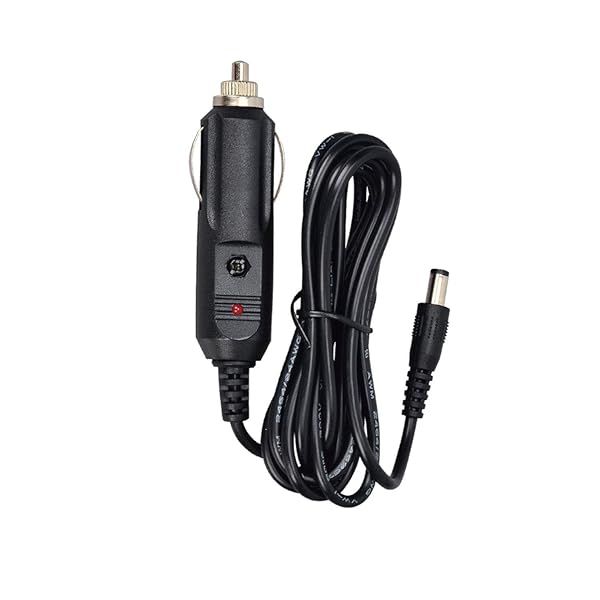 12V Car Adapter for Snailax Back Massage Cushion - Universal Cigarette Lighter Charger
