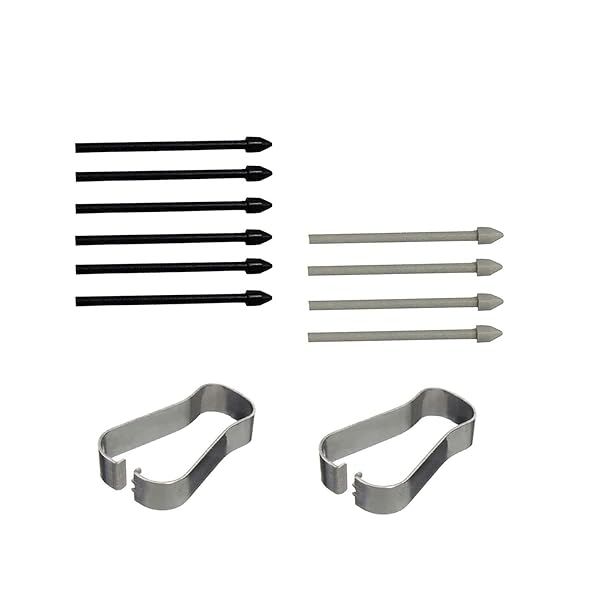 2 Pack Stylus S Pen Nibs for Samsung Galaxy Note 20/20 Ultra - Black Replacement Tips