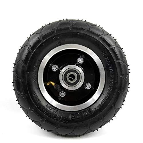 "200MM Electric Scooter Tyre & Wheel Hub - 8" Pneumatic Tire for Electric Vehicles | Durable Aluminium Alloy"