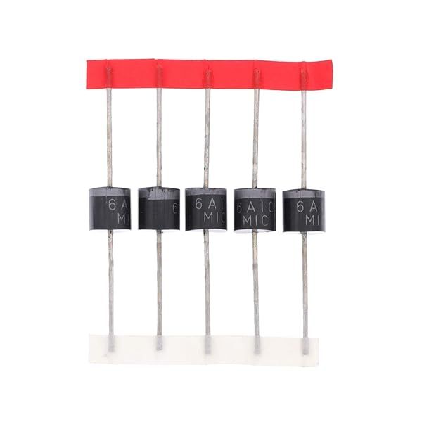 20PCS 6A10 Rectifier Diode 6A 1000V R-6 Axial High Performance Diodes for Reliable Power Conversion