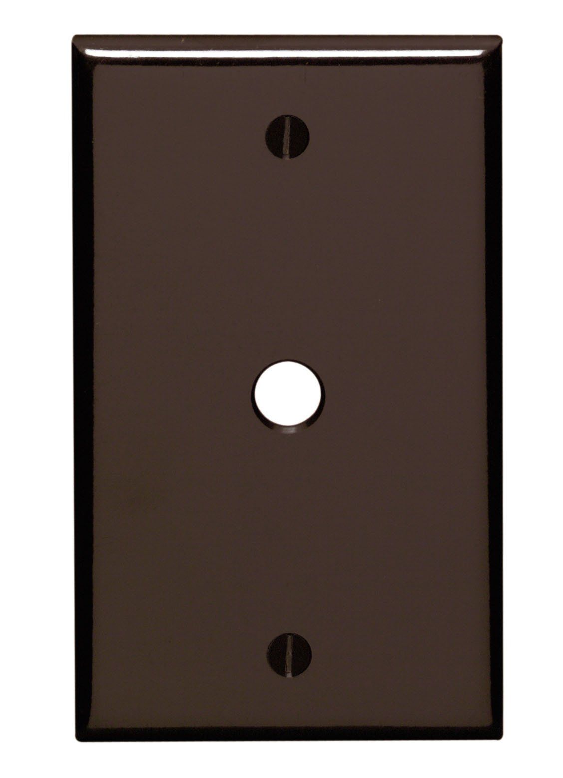 Leviton 85013 BR WP 1G TEL/CABLE: 312 Hole Box Mount - High-Quality Image & Specs