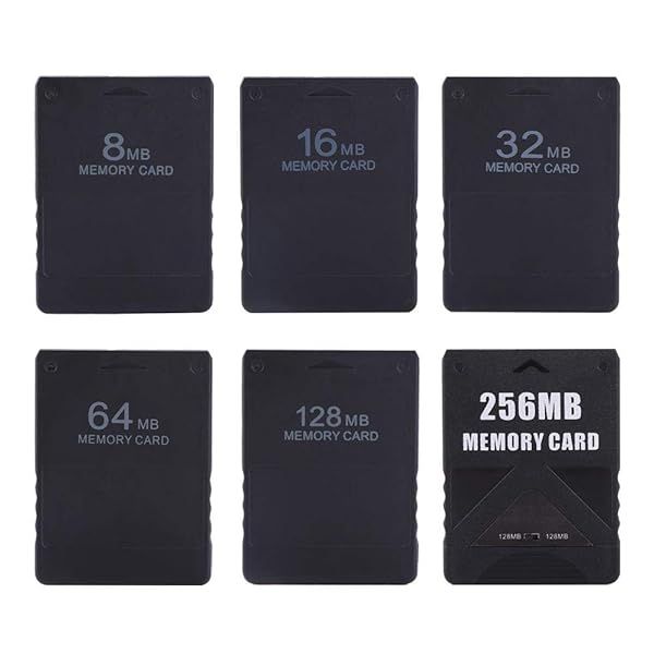High-Speed 256M PS2 Memory Card - Essential Accessory for Console Gaming