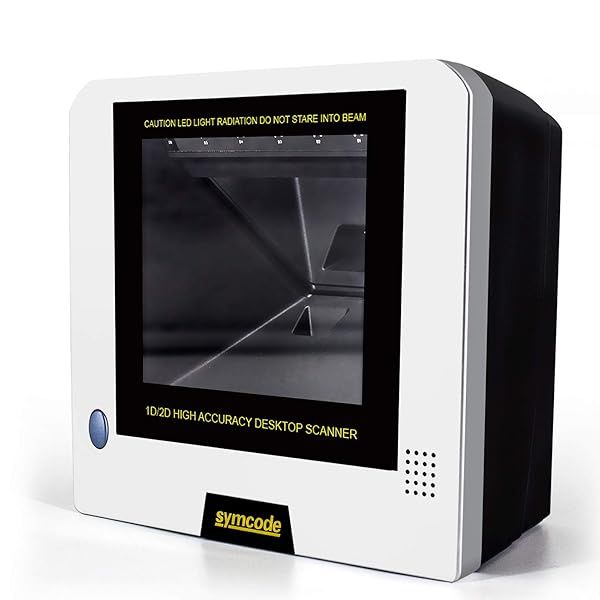 Symcode 2D QR Barcode Scanner: Hands-Free PDF417 Reader for ID Cards, Driver's Licenses & Passports