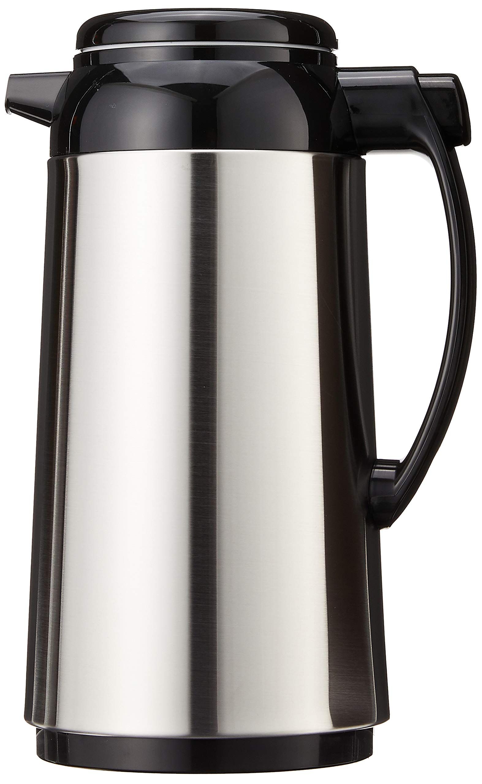 Zojirushi 1.0L Premium Thermal Carafe - Brushed Stainless Steel for Hot & Cold Beverages