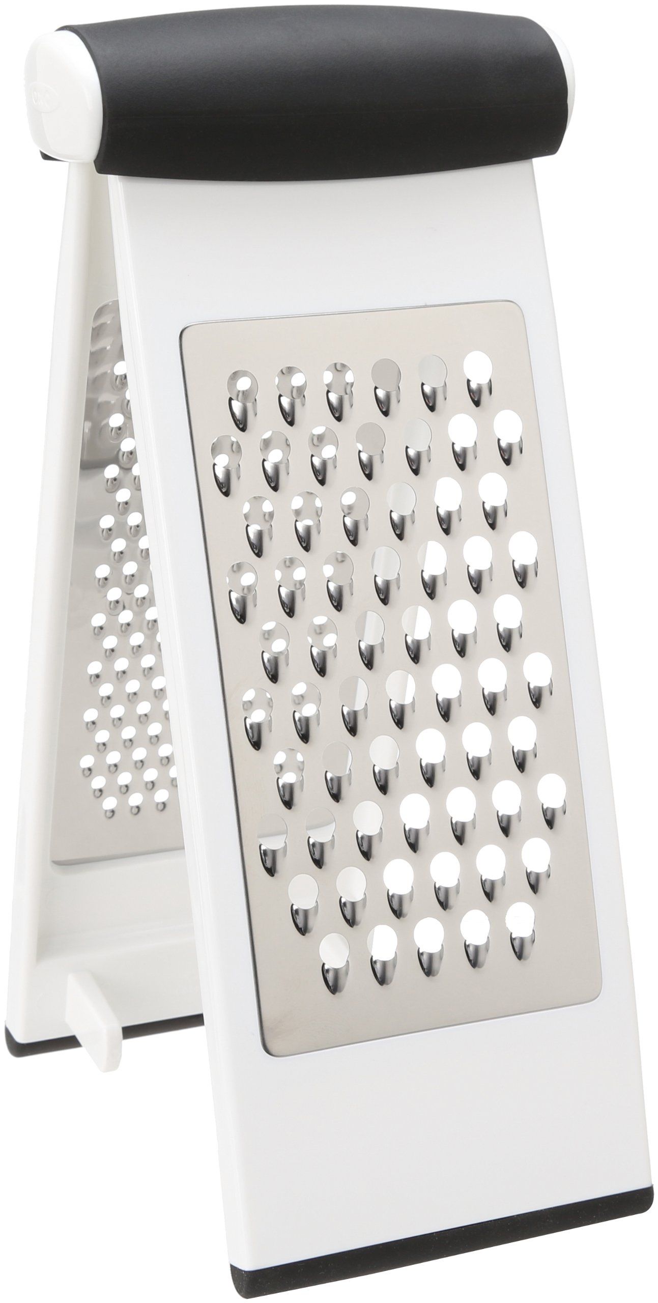 OXO Good Grips Multi Grater 32780 - Versatile Kitchen Tool for Effortless Grating & Slicing in White