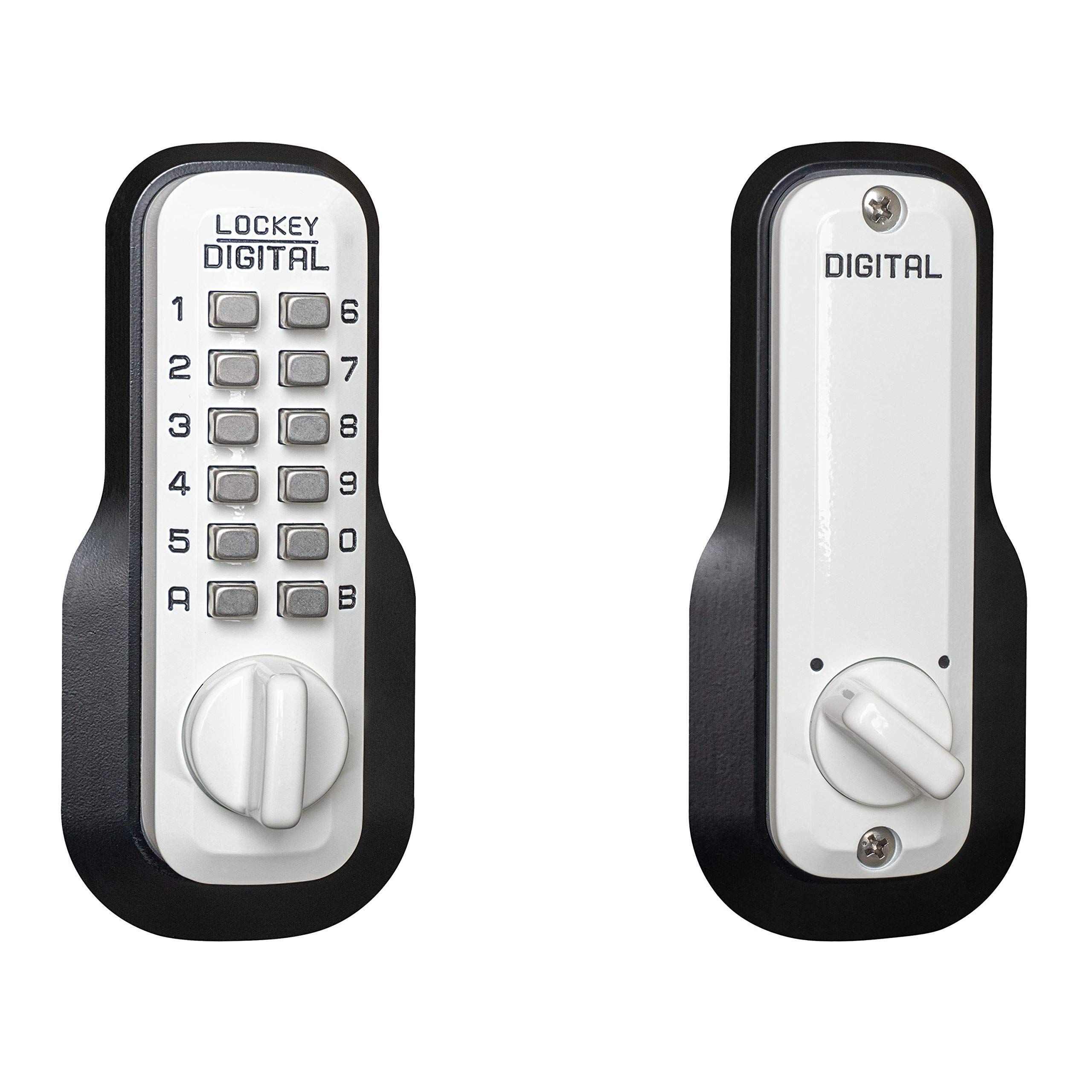 Lockey USA M210WH Keyless Deadbolt: Secure, Stylish, and Easy to Install