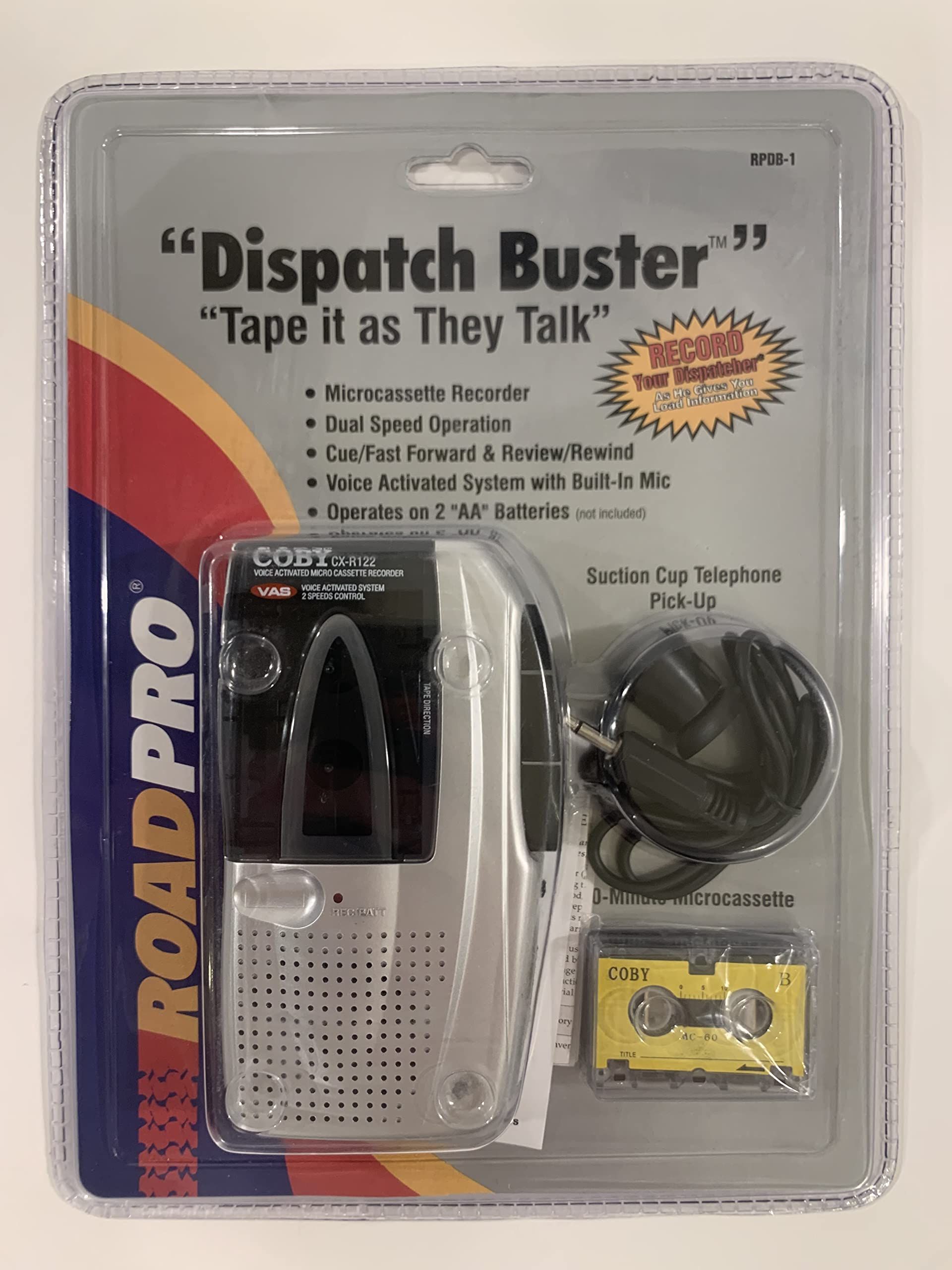 Buy Coby CX-R122 Micro Cassette Recorder - Compact, High-Quality Audio Recording Device