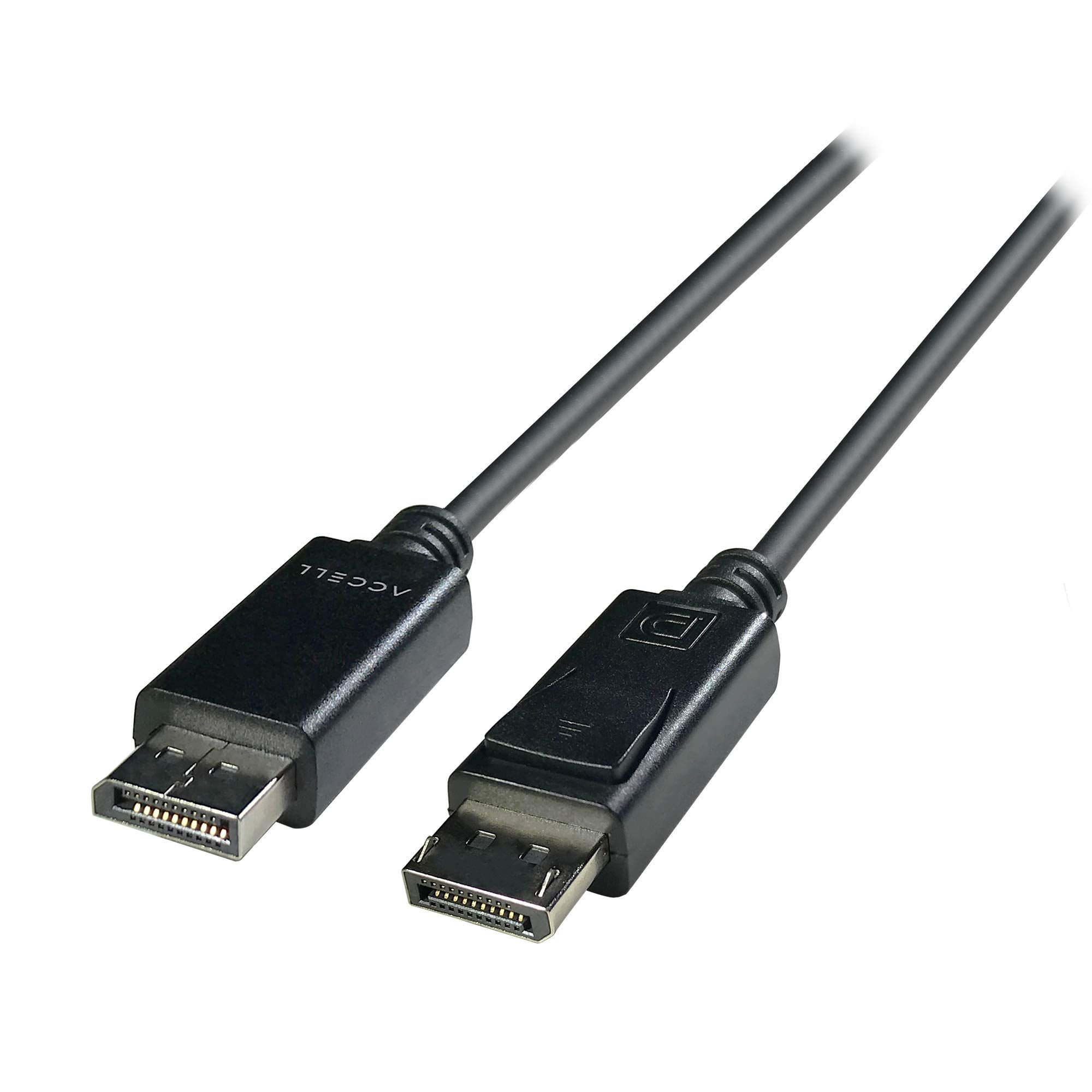 Accell 9.8ft DisplayPort 1.4 Cable - High-Speed Black DP Cable for 4K/8K Displays (B088C-010B-23)