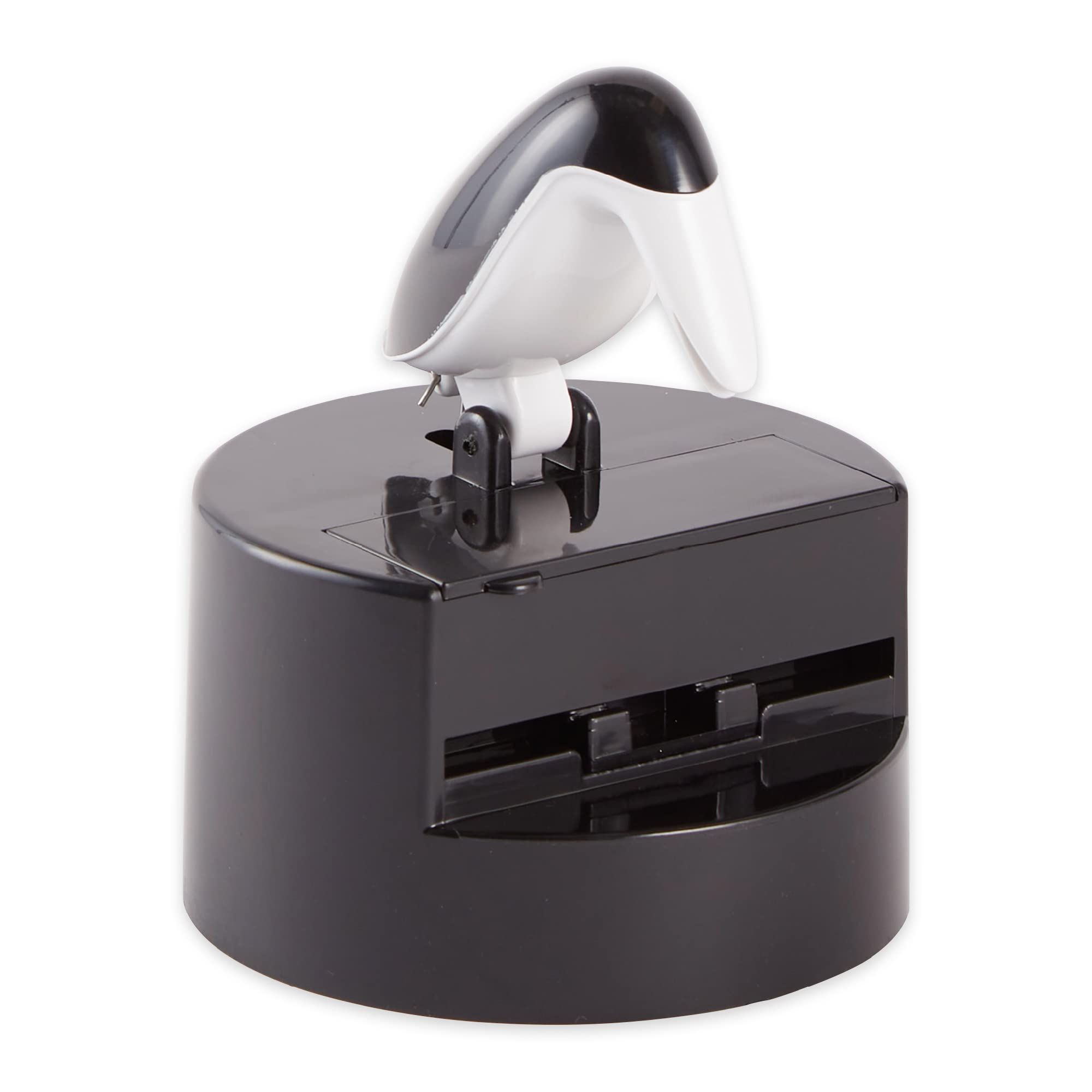 RSVP International Woodpecker Toothpick Holder - 100 Count Plastic in Black & White