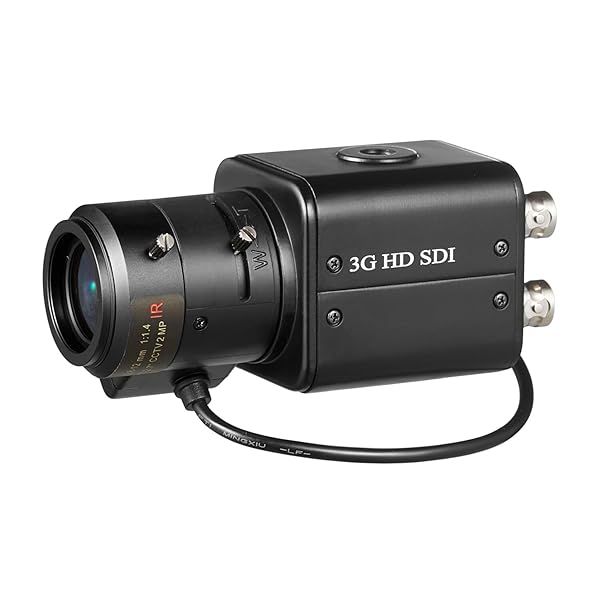 Buy 2MP 1080P 3G SDI CCTV Camera with Varifocal Lens & High Sensitivity Sensor - Free SDI Cable & Power Adapter!