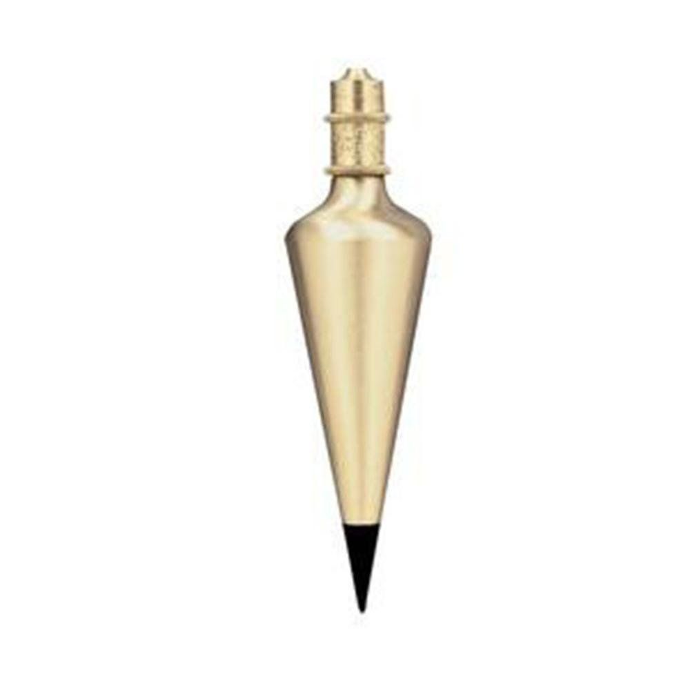 General Tools 800-32 Brass Plumb Bob - 32 Ounce Precision Tool for Accurate Leveling