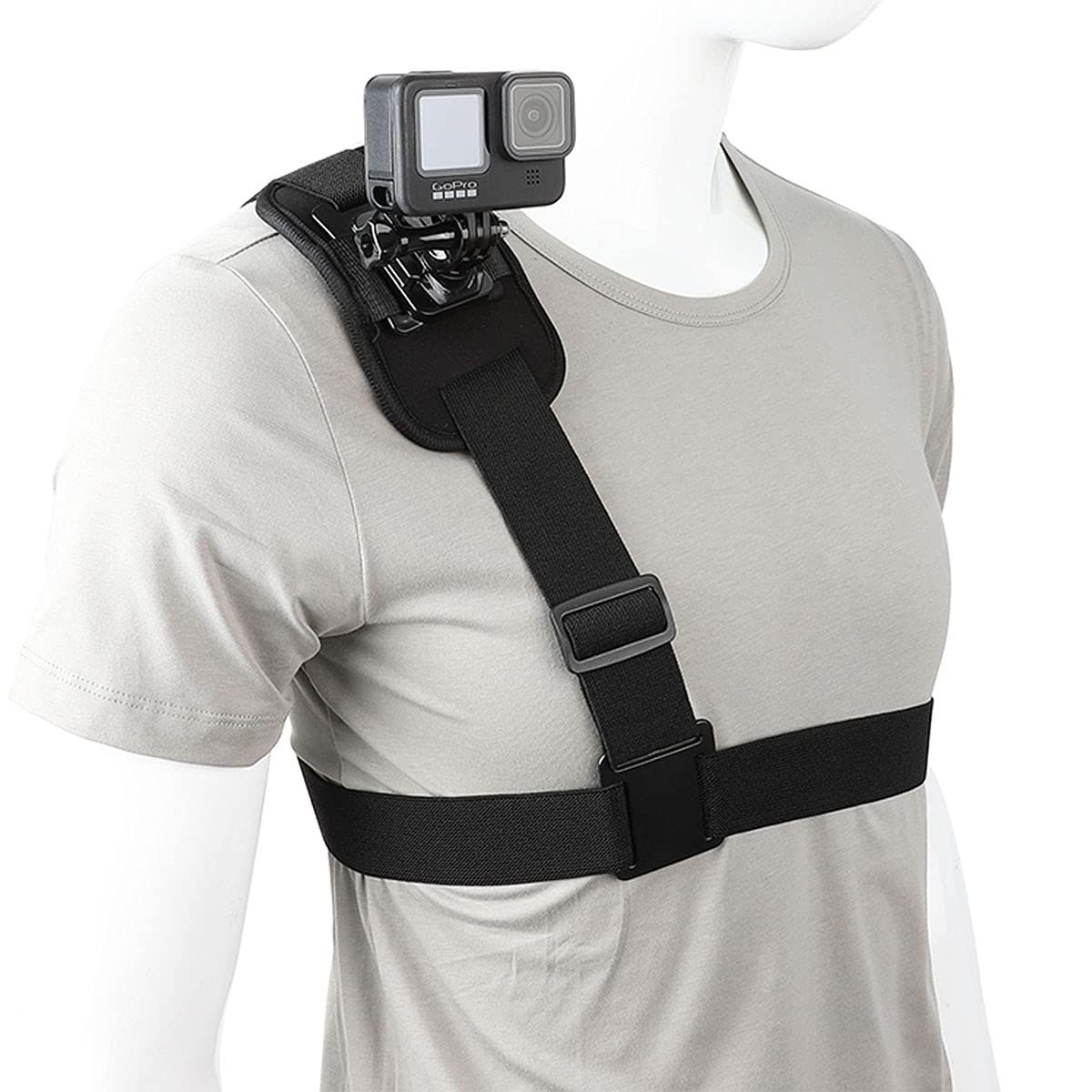 Buy PellKing Single Shoulder Strap Mount for GoPro & AKASO - Perfect for Action Cameras!