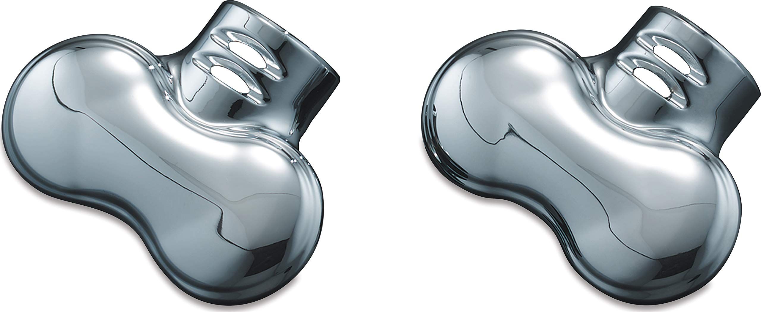 Upgrade Your Ride: Kuryakyn 1294 Chrome Front Caliper Cover for Kawasaki, Suzuki & Yamaha Motorcycles
