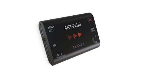 4KX-Plus by Inogeni: Ultra HD to USB 3.0 Converter for Webex - 60fps, Plug'n Go, Made in Canada