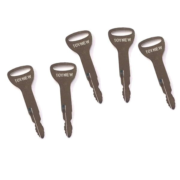 Buy 5 Ignition Keys 57591-23330-71 for Toyota Forklift - Fast Shipping & Quality Guaranteed