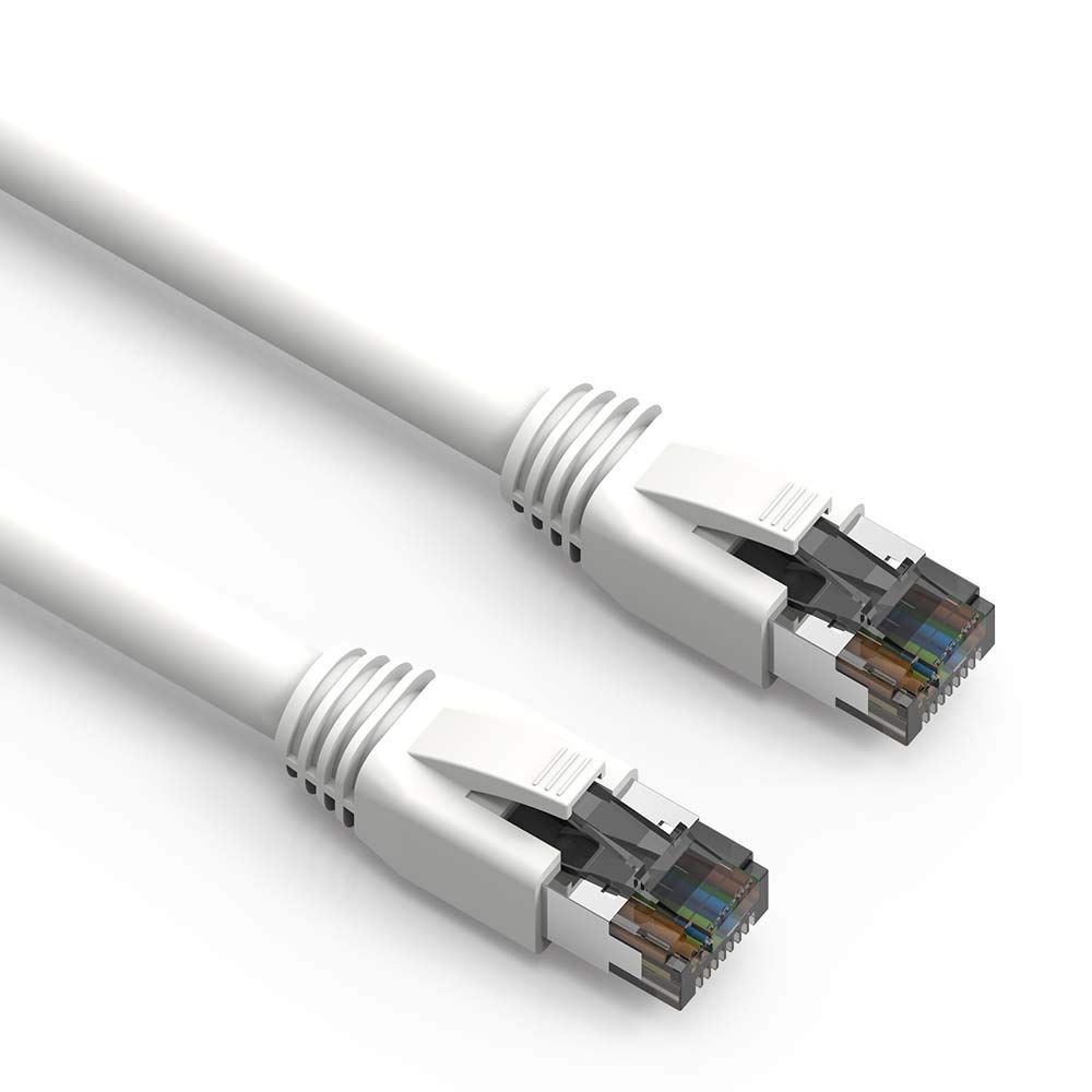 High-Speed Nippon Labs Cat8 10FT Ethernet Cable - 40Gbps, Weatherproof, Ideal for PS4, PS5, Xbox, Router & More