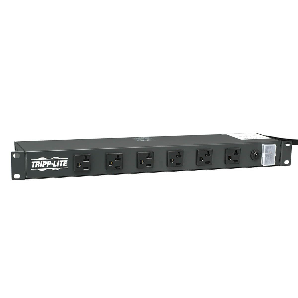 Tripp Lite 12-Outlet Rackmount PDU: 20A Power Strip with 15ft Cord & Lifetime Warranty - Ideal for 1U Rack Mount