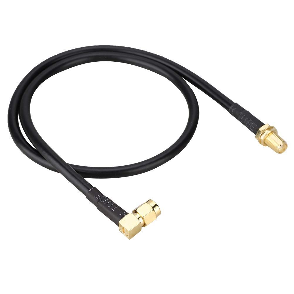 50cm SMA Female to Male Extension Cable - Pure Copper Coaxial for Baofeng UV 5R, UV 82, UV 9R Plus Walkie Talkies & Antennas