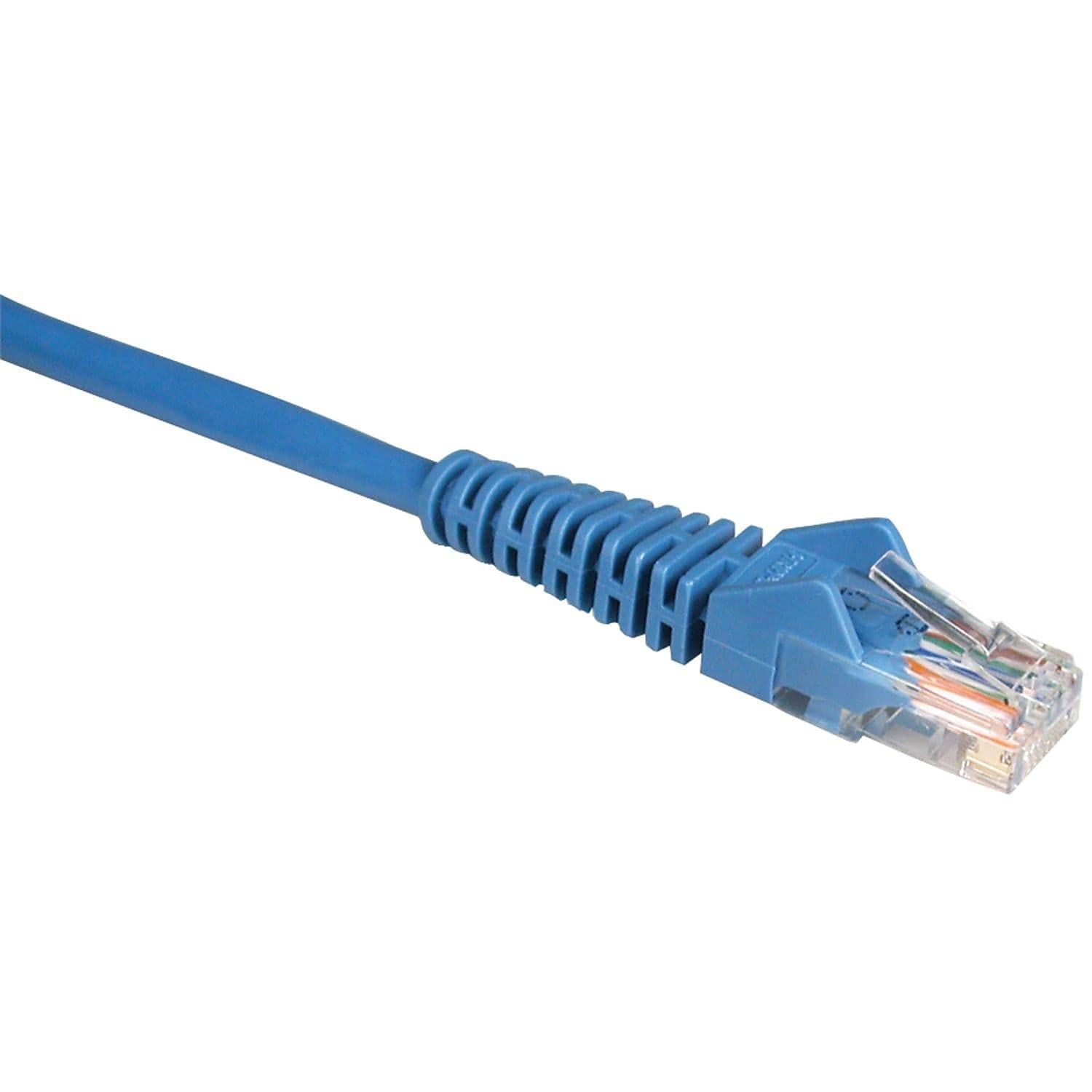 Tripp Lite Cat5e 350MHz Snagless Patch Cable 25ft - Blue RJ45 Ethernet Cable for Fast Networking