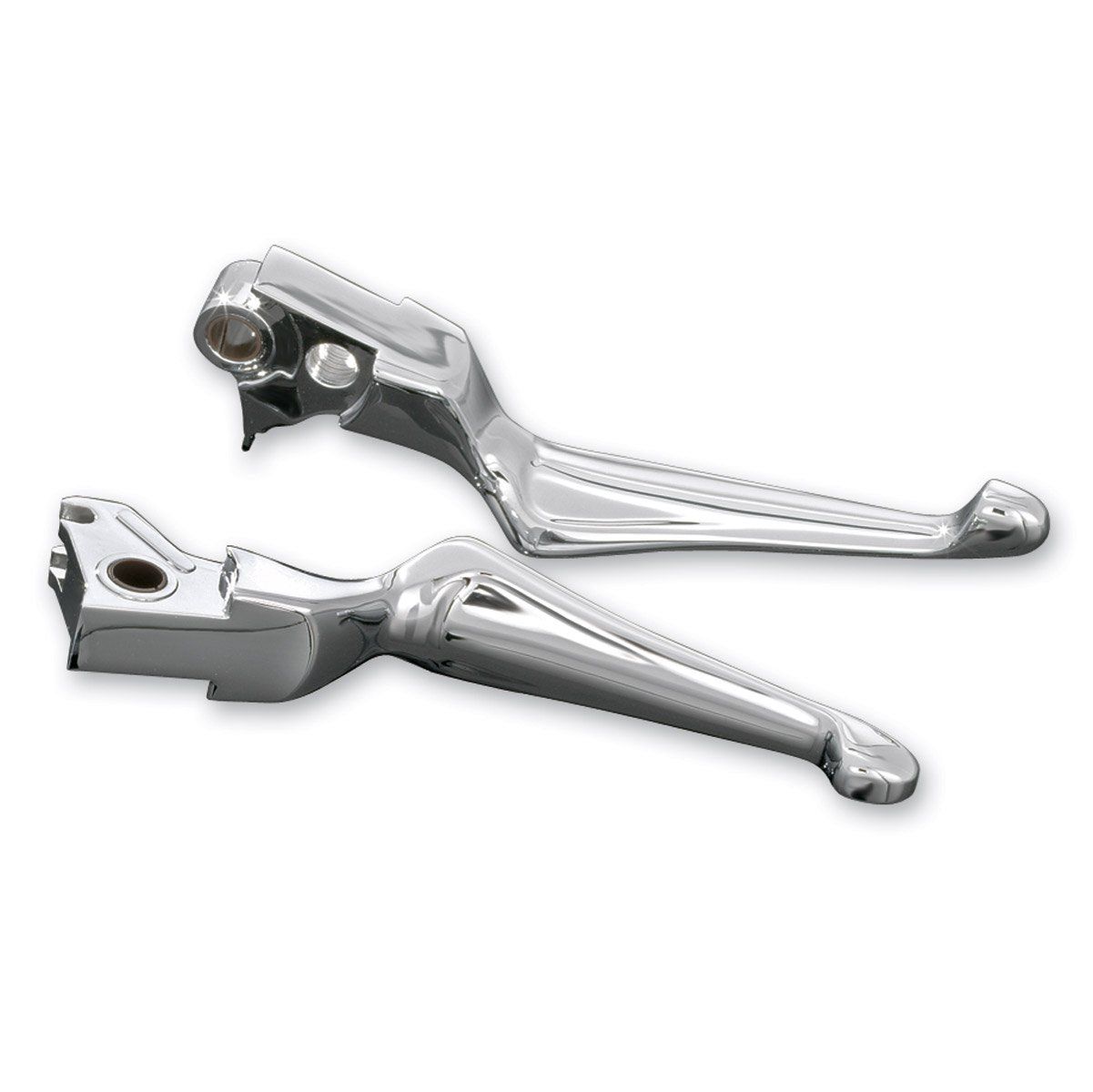Upgrade Your Harley: Kuryakyn 1057 Boss Blades Clutch & Brake Levers for 2008-13 Touring & Trike - Chrome Finish