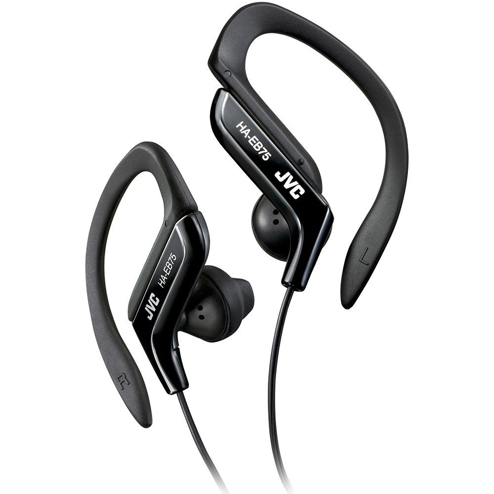 JVC HA-EB75B Sports Clip Headphones Review: Best Black Earbuds for Active Lifestyle