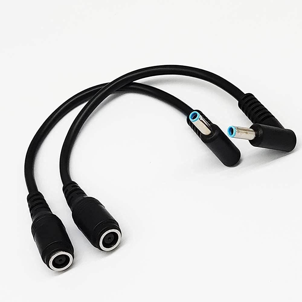 OYY Tip Adapter for HP: 7.4mm to 4.5mm Converter for Stream, Spectre, Pavilion, Envy, Elitebook - 2pcs Smart Blue Tip