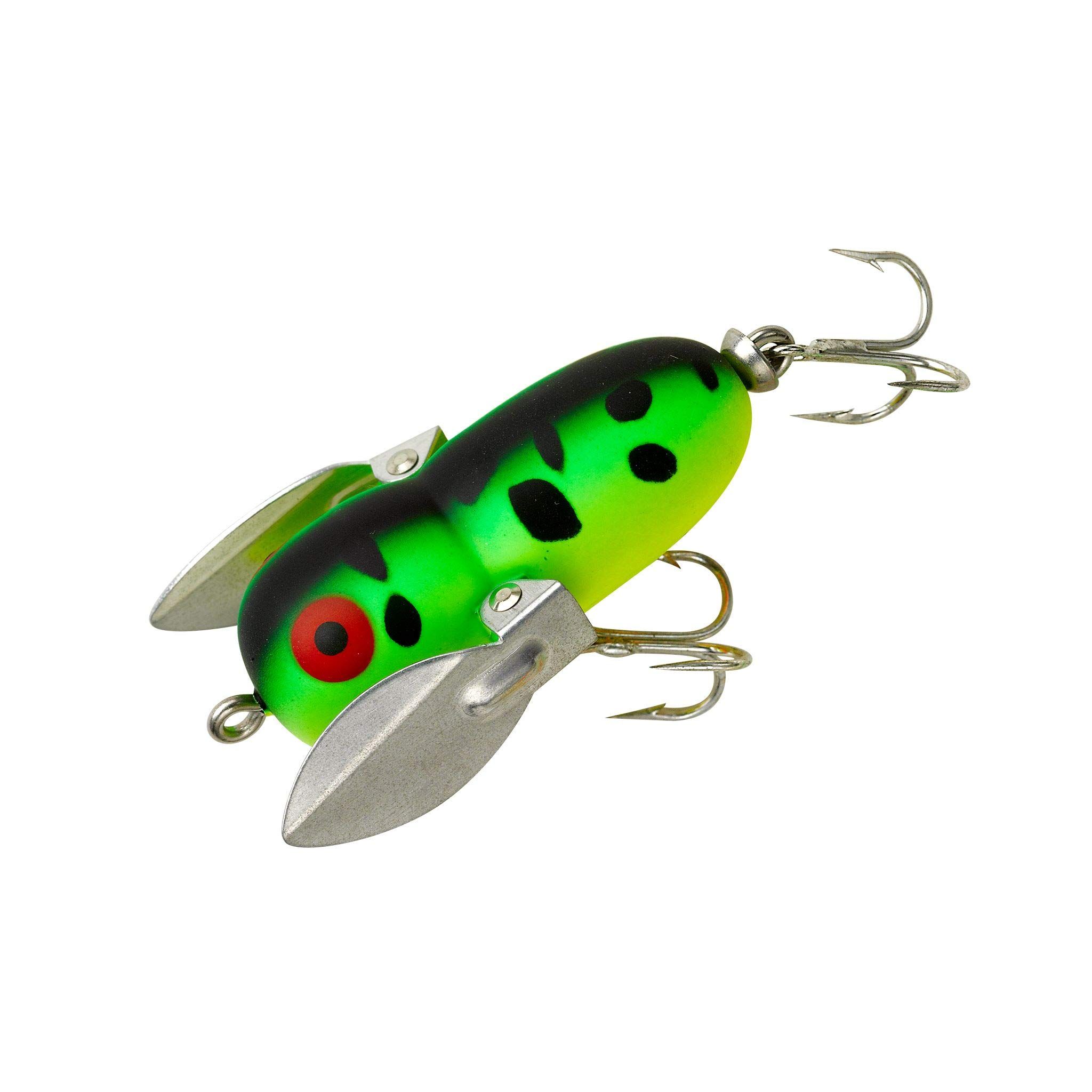 Buy Heddon Crazy Crawler Topwater Lure - Fluorescent Green Crawdad (1/4 oz) for Wild Fishing Action!