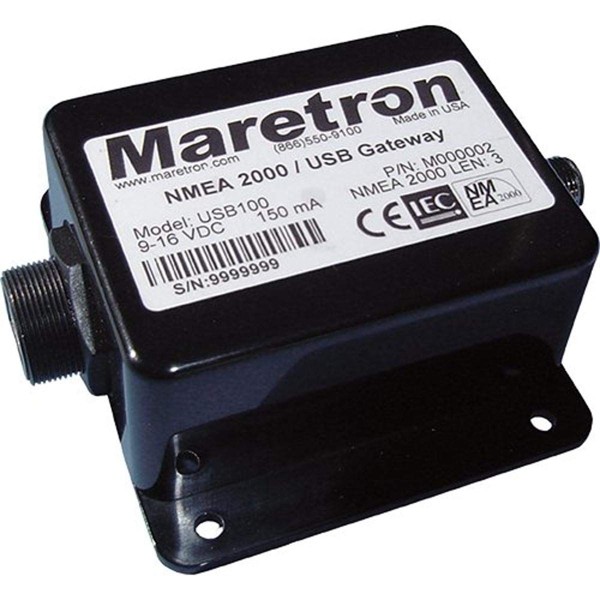 Buy Maretron USB100-01 NMEA 2000 USB Gateway - Fast Data Transfer for Marine Electronics